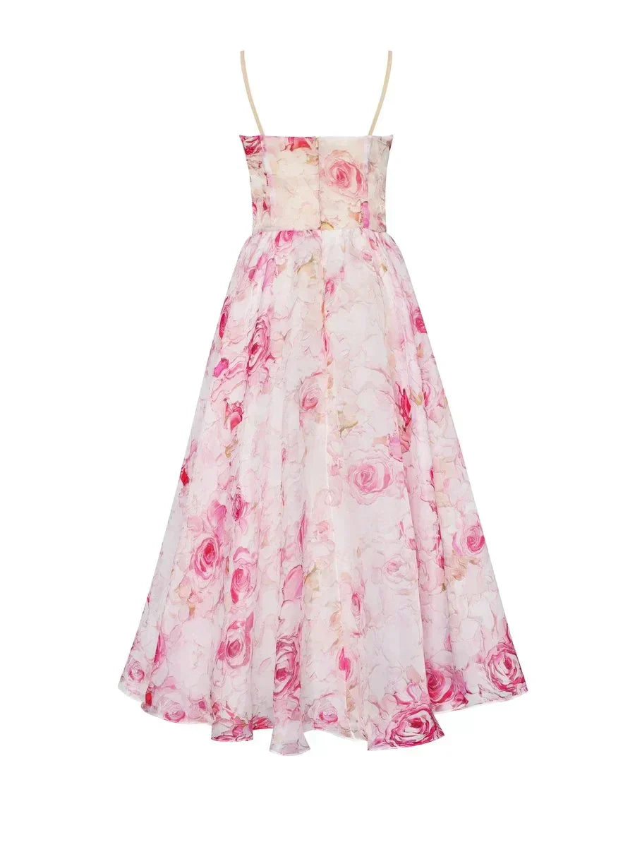 EP | Robe midi élégante pour femme avec coupe structurée