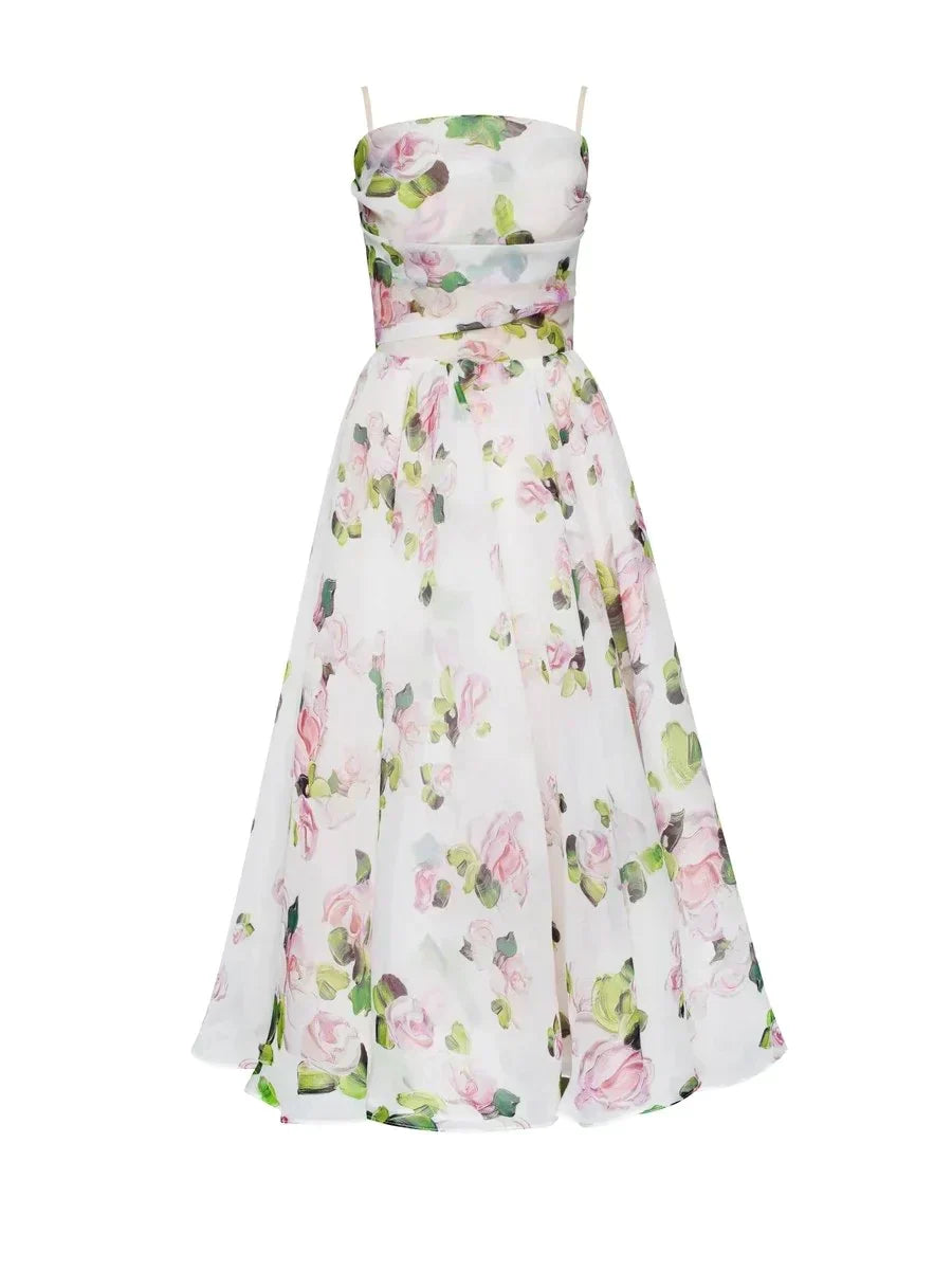 EP | Robe midi élégante pour femme avec coupe structurée