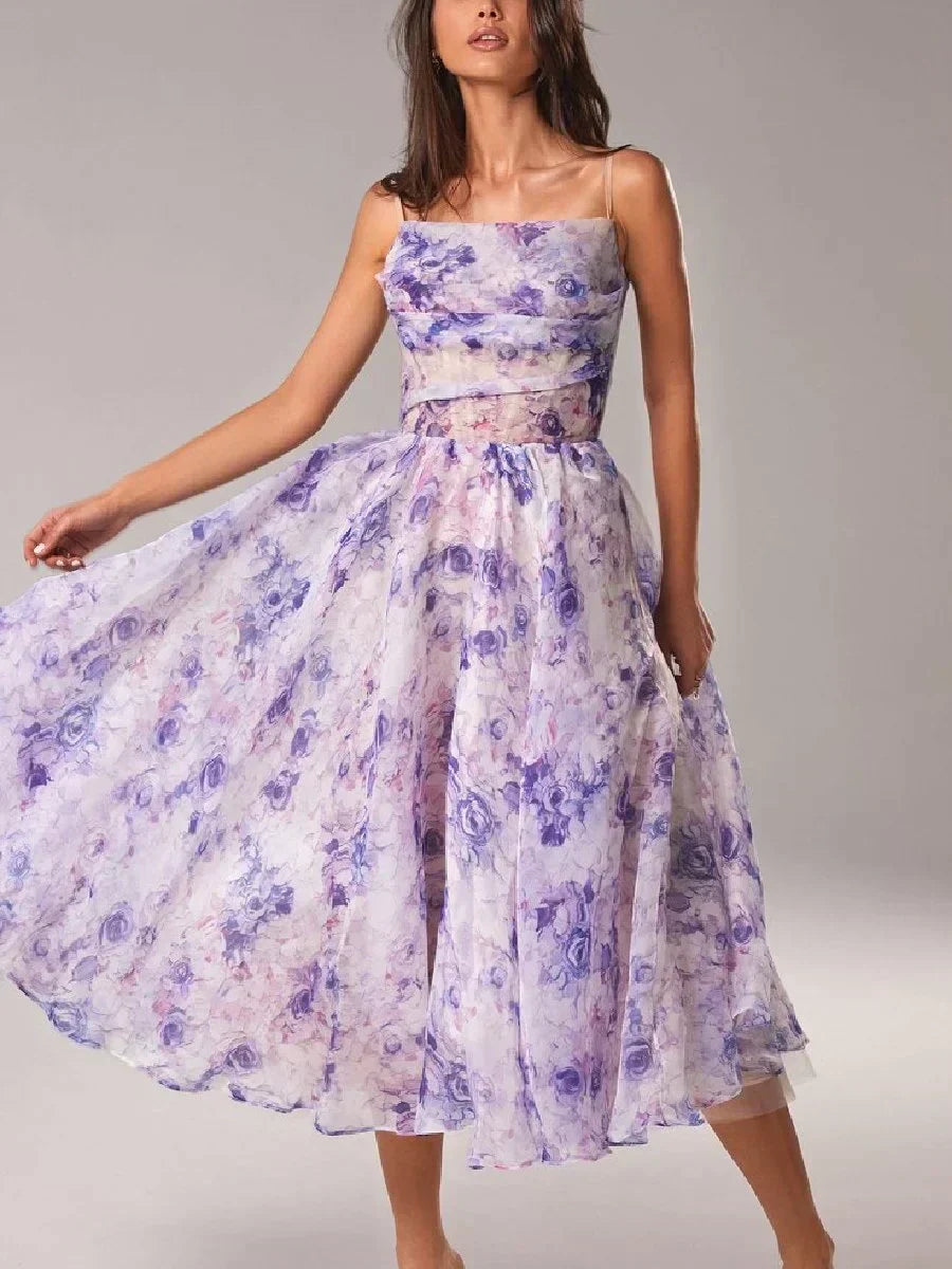 EP | Robe midi élégante pour femme avec coupe structurée