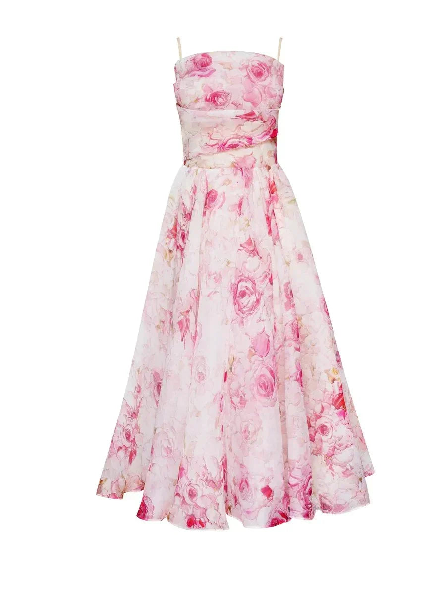 EP | Robe midi élégante pour femme avec coupe structurée