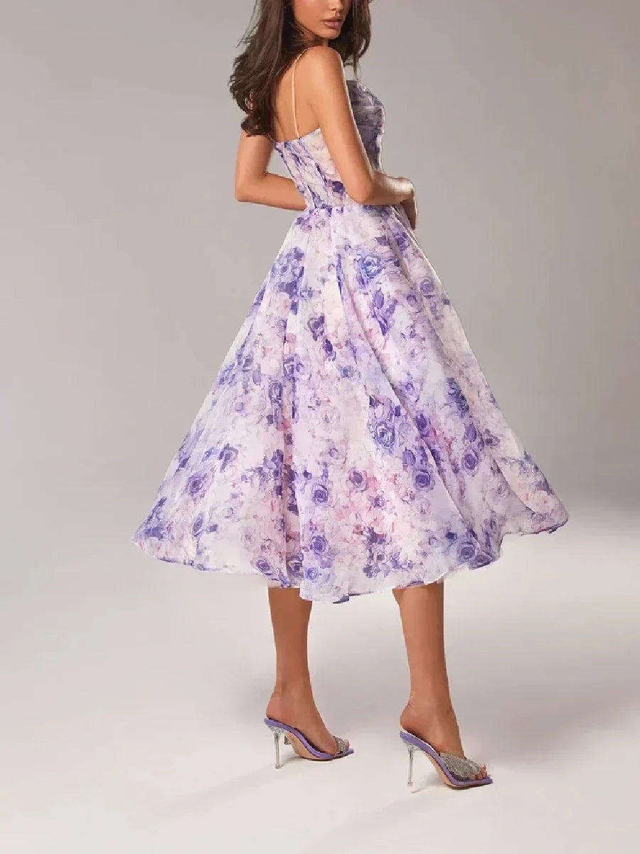 EP | Robe midi élégante pour femme avec coupe structurée