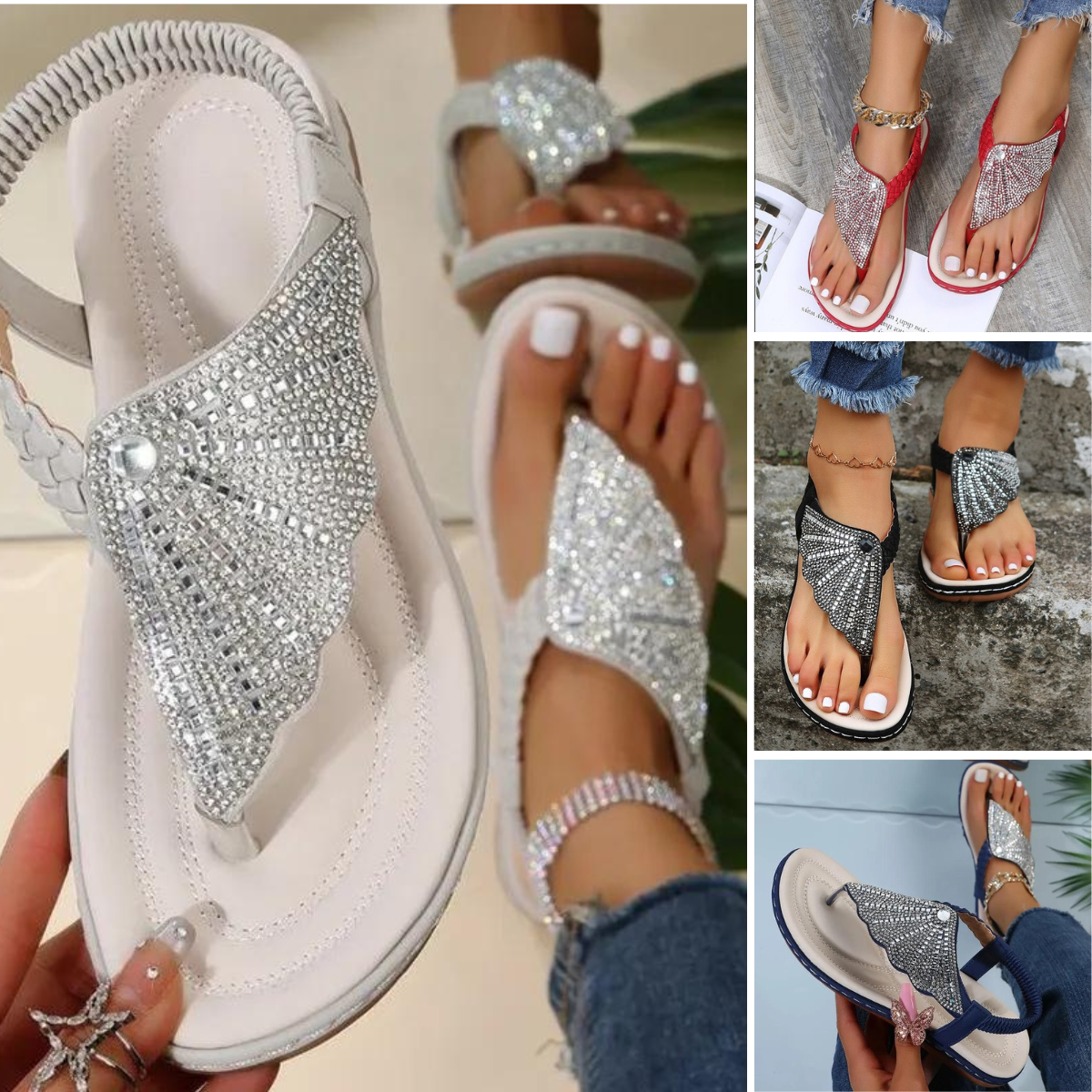 EP | Sandale Boho Élégante Pour Femme