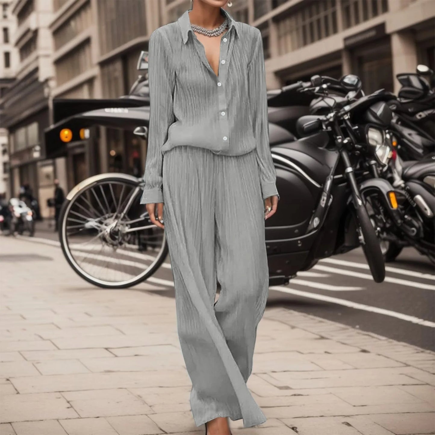 EP | Blouse et pantalon élégants et légers