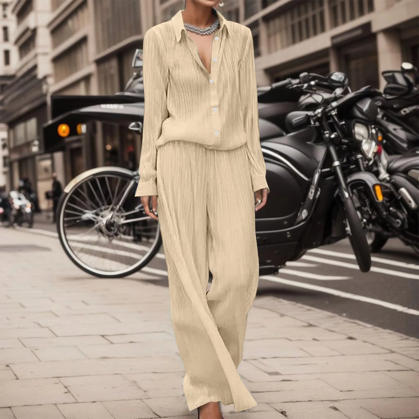 EP | Blouse et pantalon élégants et légers