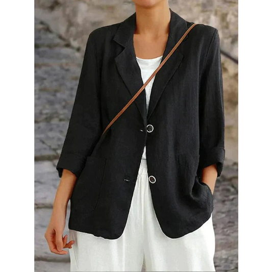 EP | Blazer en lin stylé