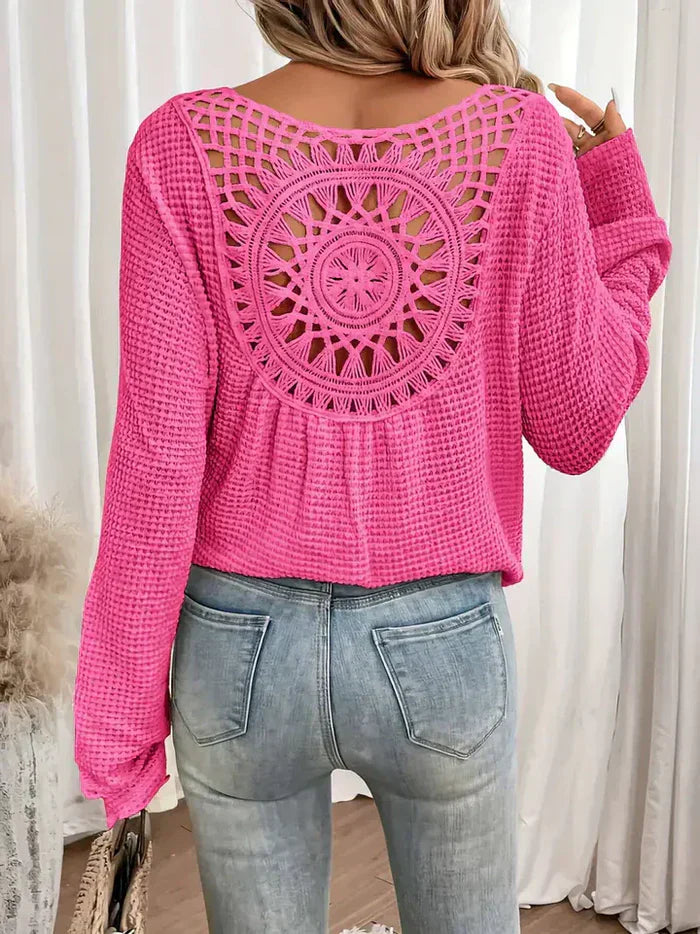 EP | Pull au crochet boho