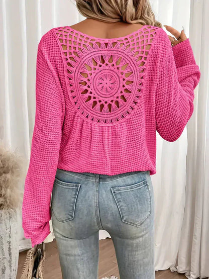 EP | Pull au crochet boho