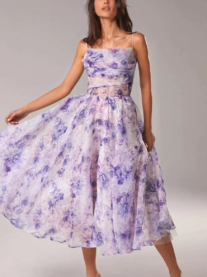EP | Robe midi élégante pour femme avec coupe structurée