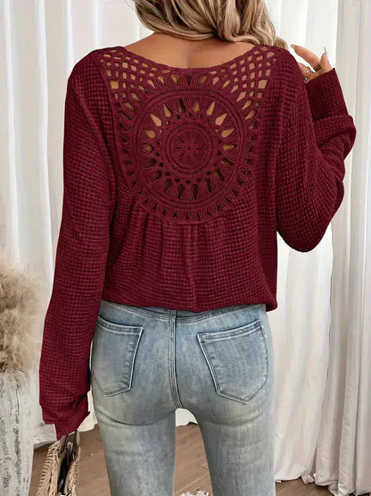 EP | Pull au crochet boho