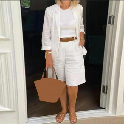 EP | Ensemble veste et short de luxe pour femmes
