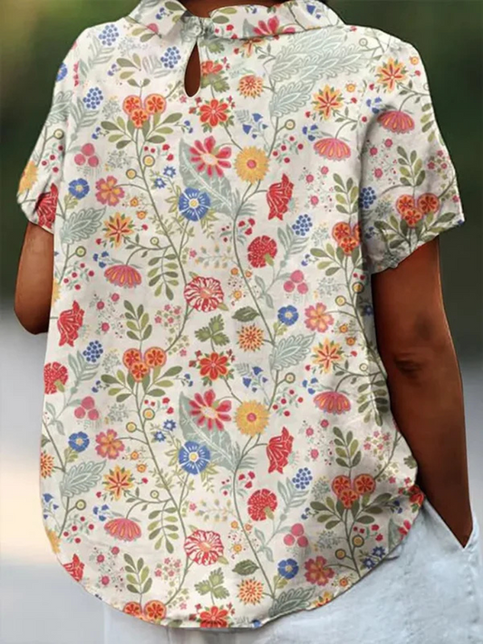 ND | Blouse à imprimé fleuri pour femmes