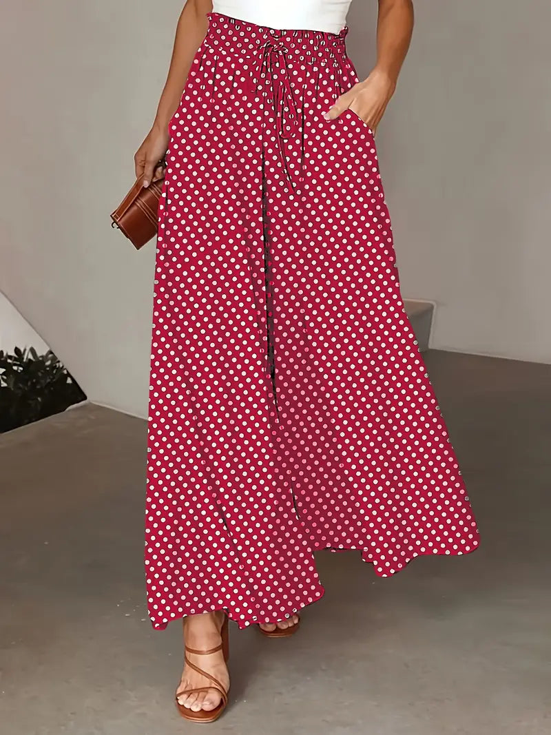 ND | Pantalon élégant et chic à jambe large
