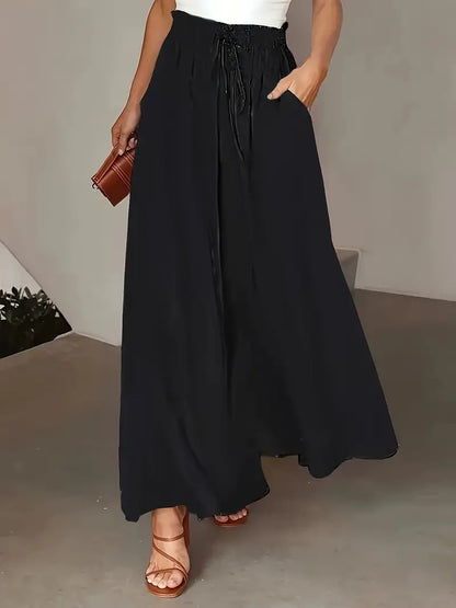 ND | Pantalon élégant et chic à jambe large