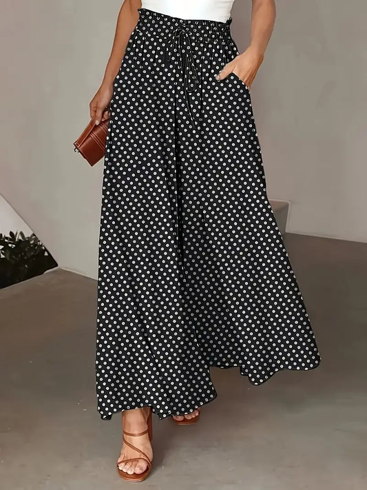 ND | Pantalon élégant et chic à jambe large