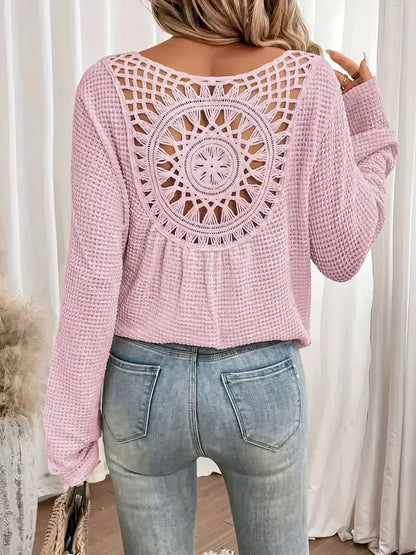 EP | Pull au crochet boho
