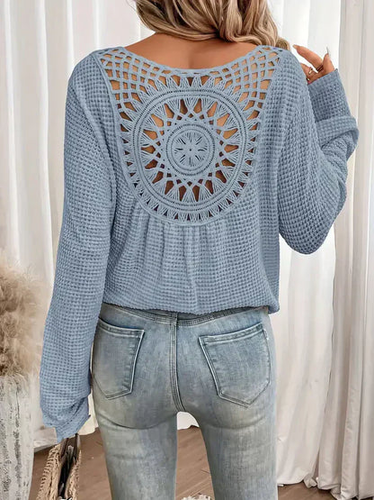 EP | Pull au crochet boho