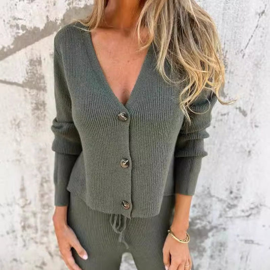 EP | Ensemble cardigan & pantalon élégant pour femmes